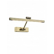 LED Square section picture light 8W Bronze Finish