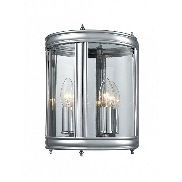 Wall Lantern E14 CH Chrome Finish