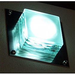 Glass Layer Blocks - Garden LED Glass Block Lights