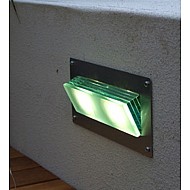 LED Glass Layers Brick or Wall Light
