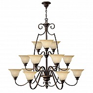 Cello 15 Light Chandelier