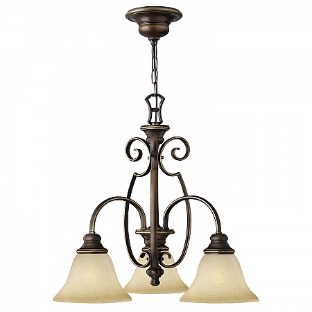 Cello 3 Light Chandelier