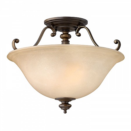 Dunhill 2 Light Semi-Flush