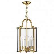 Gentry 6 Light Large Pendant - Polished Brass