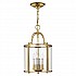 Gentry 4 Light Medium Pendant - Polished Brass