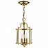 Gentry 3 Light Small Pendant - Polished Brass