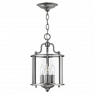 Gentry 3 Light Small Pendant - Pewter