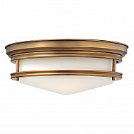 Hadley 3 Light Flush - Brushed Bronze
