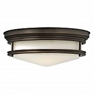 Hadley 3 Light Flush - Oil Rubbed Bronze