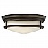 Hadley 3 Light Flush - Oil Rubbed Bronze