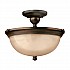 Mayflower 3 Light Semi-Flush