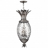 Plantation 4 Light Pentant - Polished Antique Nickel