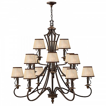 Plymouth 15 Light Chandelier