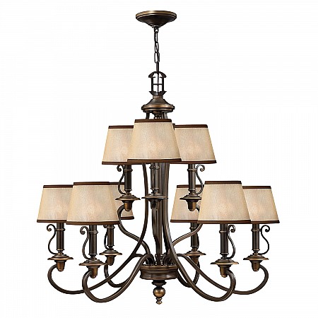 Plymouth 9 Light Chandelier