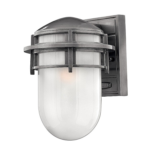 Reef Small 1 Light Lantern - Hematite