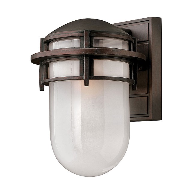 Reef Small 1 Light Lantern - Victorian Bronze