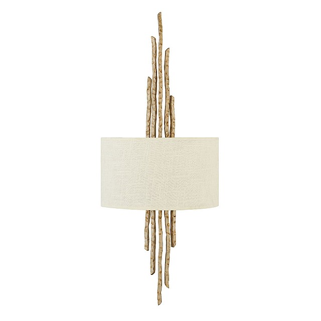 Spyre 2 Light Wall Light - Champagne Gold
