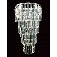 Padue Long Crystal Wall Light