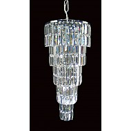 Padua Mini Crystal Stairwell Light Chrome