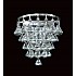 Parma Crystal Wall Light Chrome