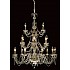 18 Light Chandelier with Strass Crystal