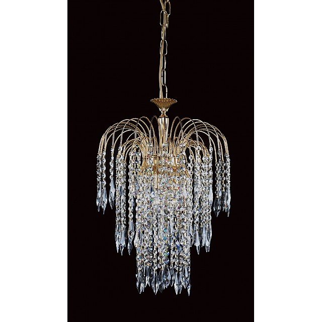 Heritage Prisms 3 Light Chandelier