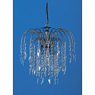 Starlite Chandelier with Heritage Prisms