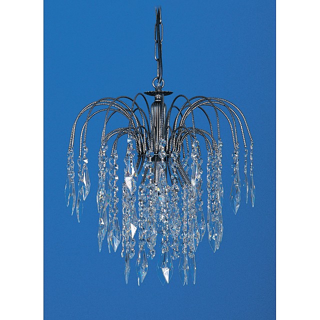 Starlite Chandelier with Heritage Prisms