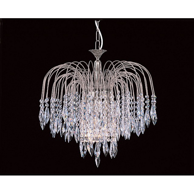 Starlite 5Kg Crystal 6 Light Chandelier