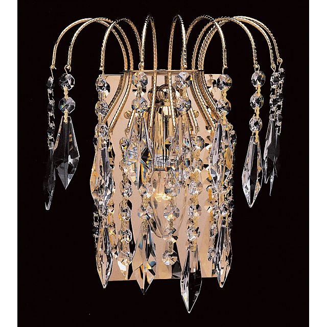 Heritage Prisms Crystal Wall Light