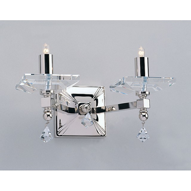 Starlite Glass 2 Light Wall Bracket