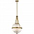 Aster 3 Light Pendant - Natural Brass