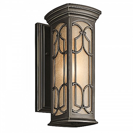Franceasi 1 Light Small Wall Lantern