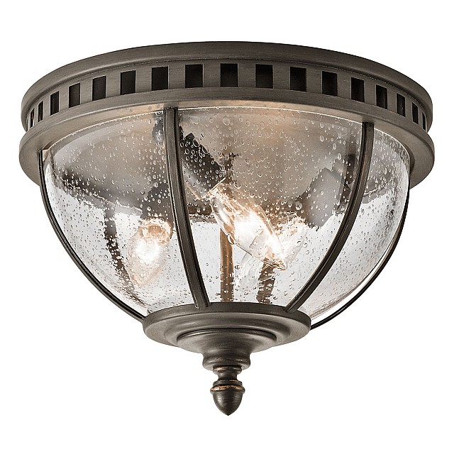 Halleron 3 Light Ceiling Flush