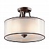 Lacey 3 Light Small Semi-Flush Mount