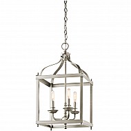 Larkin 3 Light Medium Pendant - Brushed Nickel