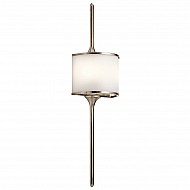 Mona 2 Light Wall Light - Classic Pewter