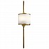 Mona 2 Light Wall Light - Natural Brass