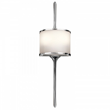 Mona 2 Light Wall Light - Polished Chrome