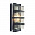 Boden 1 Light Wall Light - Black With Clear Glass