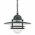 Oslo 1 Light Chain Lantern - Black