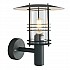 Stockholm 1 Light Grande Wall Lantern - Black