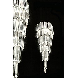 Colonna Wall Light With Murano Glass