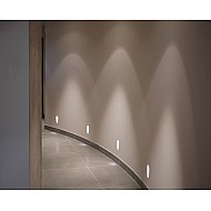 LED Plaster Recessed Wall Light