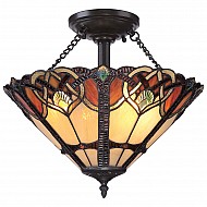 Cambridge 2 Light Large Semi Flush Mount