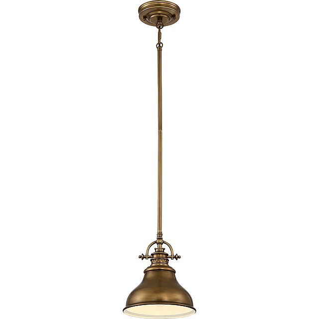 Emery 3 Light Island Chandelier - Weathered Brass
