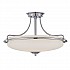 Griffin 4 Light Semi-Flush Light - Antique Nickel