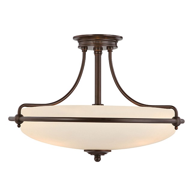 Griffin 4 Light Semi-Flush Light - Palladian Bronze