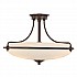 Griffin 4 Light Semi-Flush Light - Palladian Bronze