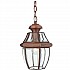 Newbury 1 Light Medium Chain Lantern - Aged Copper